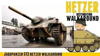 G13 Jagdpanzer (hetzer) Restoration - Walkaround.