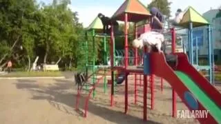 Ultimate Playground Fails Compilation    FailArmy