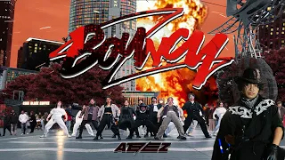 [KPOP IN PUBLIC] ATEEZ(에이티즈) - "BOUNCY (K-HOT CHILLI PEPPERS)"  + KARAOKE CHALLENGE | Bias Dance