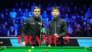 Cazoo champion of champions Ronnie o'sullivan Vs Fan Zhengyi Frame 5