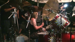 Nicko McBrain - Blood Brothers 12/6/2014 @ Rock n Roll Ribs 5th Anniversary Party