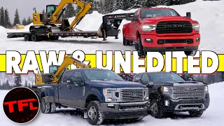 Cummins vs Duramax vs Power Stroke: All New 2020 HD Trucks Tow 30,000 lbs Up The Ike Gauntlet