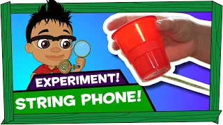 Kid Experiments: String Phone - Darwin and Newts