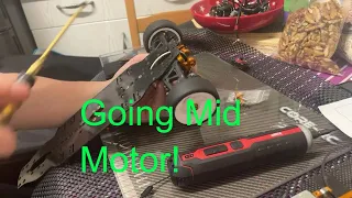 Converting my Xray T4 2018 to Mid Motor (LIVE Stream)