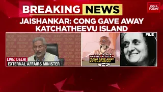 Katchatheevu Island Issue: S Jaishankar Slams Congress Syas Cong Gave Away Katchatheevu Island
