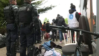 France's largest squat in the south of Paris, evacuated before the Olympics | AFP