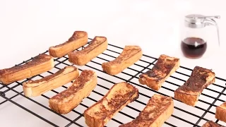 French Toast Sticks Recipe - Laura Vitale - Laura in the Kitchen Episode 966