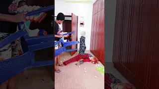 FUNNY PRANK Try not to laugh Chased By A Werewolf Nerf War TikTok Comedy Video 2022 Busy Fun Ltd