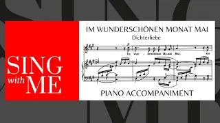 Im wunderschönen Monat Mai - Accompaniment - High Voices - Schumann