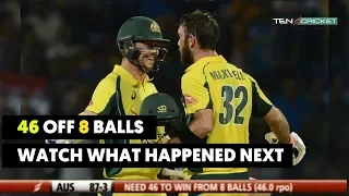 Aus Need 46 OFF 8 Balls  Thrilling Finish in Cricket History   Australia VS Pakistan   Cricket