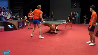 Mattias Karlsson and Suthasini Sawettabut training at the Grand Finals! ⚡