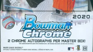 05/26/24 - eBay - 9 PM CDT - 2020 Bowman Chrome Baseball 6 Box Break