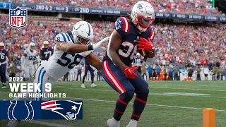 Indianapolis Colts vs. New England Patriots | 2022 Week 9 Game Highlights