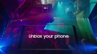 The first Samsung Galaxy S8 ad on stage in New York at Samsung's launch event | 29 March 2017 Wed.