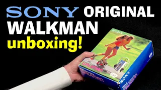 Unboxing SONY WALKMAN 1979 original - with all papers & details! Original TPS-L2 & variants & more