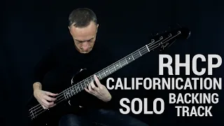 RHCP - Californication (Solo Guitar Backing Track)