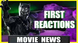 Black Panther First Reactions | Mega Movie Moment