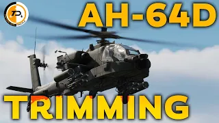 How I trim the Ah-64D | Trimming Tutorial | DCS World