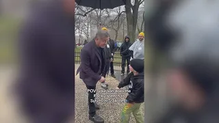 Kid recites 'Rocky' speech to Sylvester Stallone in viral TikTok video