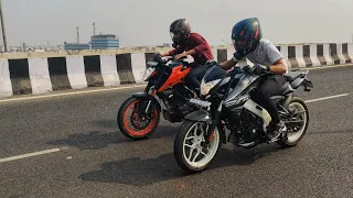 Pulsar Ns200 Bs6 Vs Duke 200 Bs6 Race