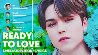 SEVENTEEN - Ready to love (Line Distribution + Lyrics Color Coded) PATREON REQUESTED