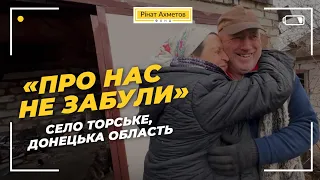 Мешканці прифронтового Торського отримали допомогу @Akhmetovfoundation #Порятунокжиттів