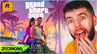 ZERKAA REACTS TO GTA 6 TRAILER