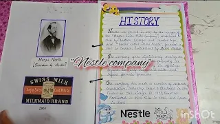 ✍️🖋️Financial statements of Nestle company 💕| CBSE class 12 accountancy project|💖