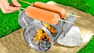 Easy Camping Recipes And Hacks || Useful Outdoor Cooking Tips