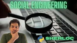 Finding social media accounts using python and sherlock | Information Gathering tool