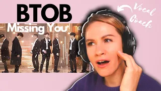 BTOB - Missing You! | Vocal Coach Reaction!