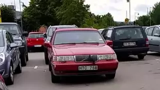 Kawka dziobie Volvo