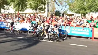 Primož Roglič Fred Wright Crash Vuelta 2022