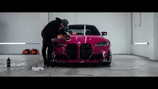 Detailing a Rubystone Red G80 M3 Competition | 4K