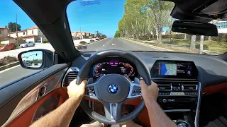 2021 BMW M850i xDrive Gran Coupe POV Test Drive (3D Audio)(ASMR)