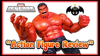 Marvel Legends Red Hulk action figure review. (Target exclusive)