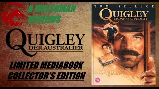 Quigley Down Under Limited Mediabook Collector's Edition Blu Ray #physicalmedia #unboxing #bluray