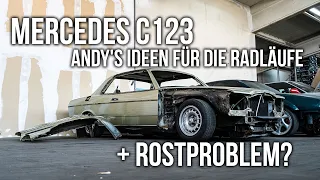 LEVELLA | Mercedes C123 | Andy's Ideen für die Radläufe + Rostproblem?