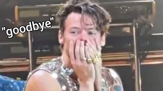 Harry Styles CRYING on his LAST show | Mini Vlogs