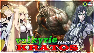 Valkyries React to Kratos | Record of Ragnarok (Tik Toks) 🇺🇲🇧🇷