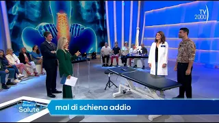 Stasera Salute (TV2000) - Terapie conservative per alleviare il dolore alla schiena