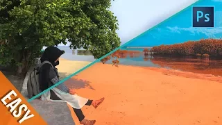[ Photoshop Tutorials ] Get TEAL & ORANGE Color With This Trick In Photoshop