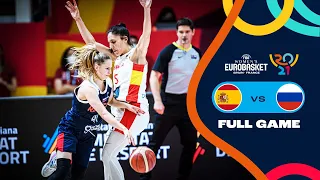 Spain v Russia | Full Game - FIBA Women's EuroBasket 2021 Final Round