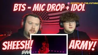THIS WAS HYPE!? BTS - MIC DROP + IDOL @ LOVE YOURSELF SPEAK YOURSELF TOUR | SEOUL | Reaction!!