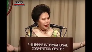 REMEMBERING THE LATE SEN. MIRIAM DEFENSOR SANTIAGO