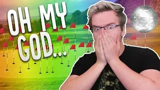 DISCO PARTY in MINI GOLF?!