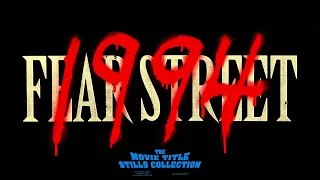 Fear Street Part 1: 1994 (2021) title sequence