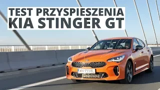 Kia Stinger GT 3.3 T-GDi 366 KM (AT) - acceleration 0-100 km/h