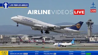 🔴LIVE LAX PLANE SPOTTING: Watch Arrivals and Departures!