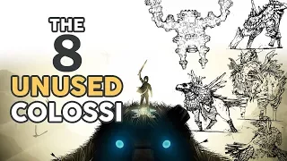 The 8 UNUSED Colossi - How Shadow Of The Colossus Could Have Been